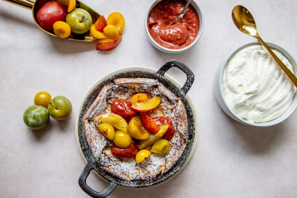 Plum Clafoutis